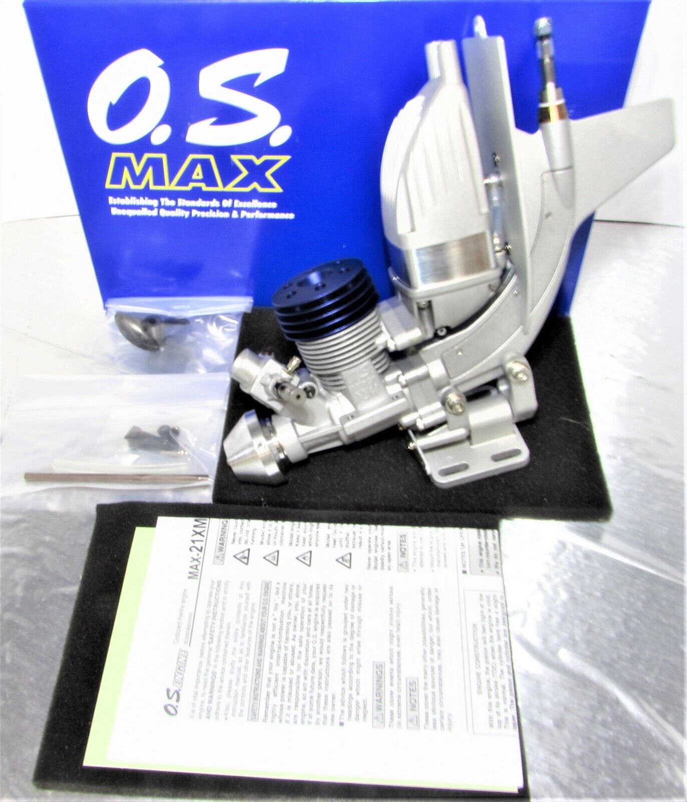 O.S. Engines MAX 21XM Ver. II Outboard RC Boat engine NEW O.S. Engines MAX 21XM Ver. II Outboard RC Boat engine NEW