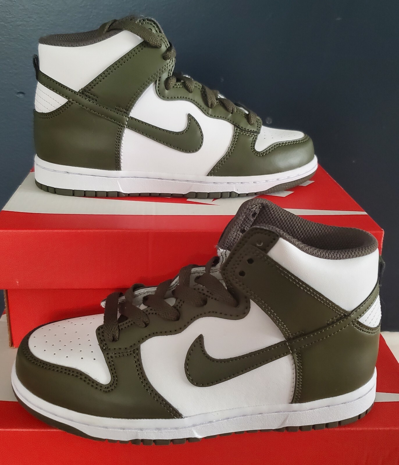 靴 Nike Dunk High Championship Khaki NIKE DUNK HIGH Championship Khaki