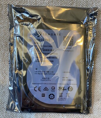 Seagate 500GB ST500VT000 5400RPM 16MB SATA 2.5'' Laptop HDD Hard Drive