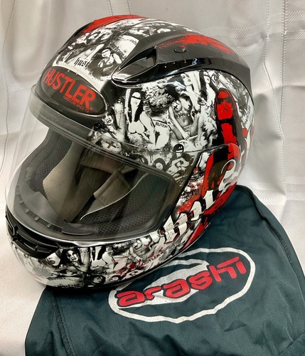 ロサンゼルス購入　ビンテージ　HUSTLER 200 HELMET Small ロサンゼルス購入 ビンテージ HUSTLER 200 HELMET Small - メルカリ
