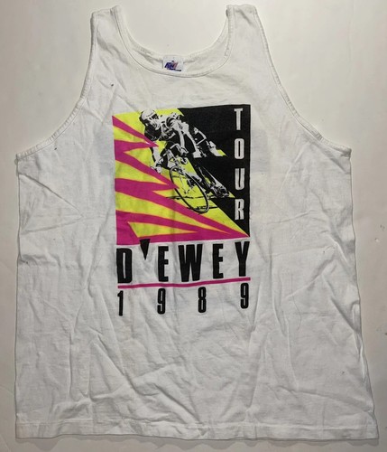 トップス 00s archive l.g.b. dead stock tank top Reclaimed Vintage slubby jersey dropped armholes boxy tank