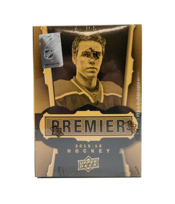 2015/16 UPPER DECK PREMIER HOCKEY HOBBY BOX - ROOKIE AUTO PATCH!