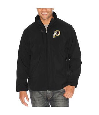 NFL Mens Washington Redskins Jacket, Black, XX-Large (Regular)
