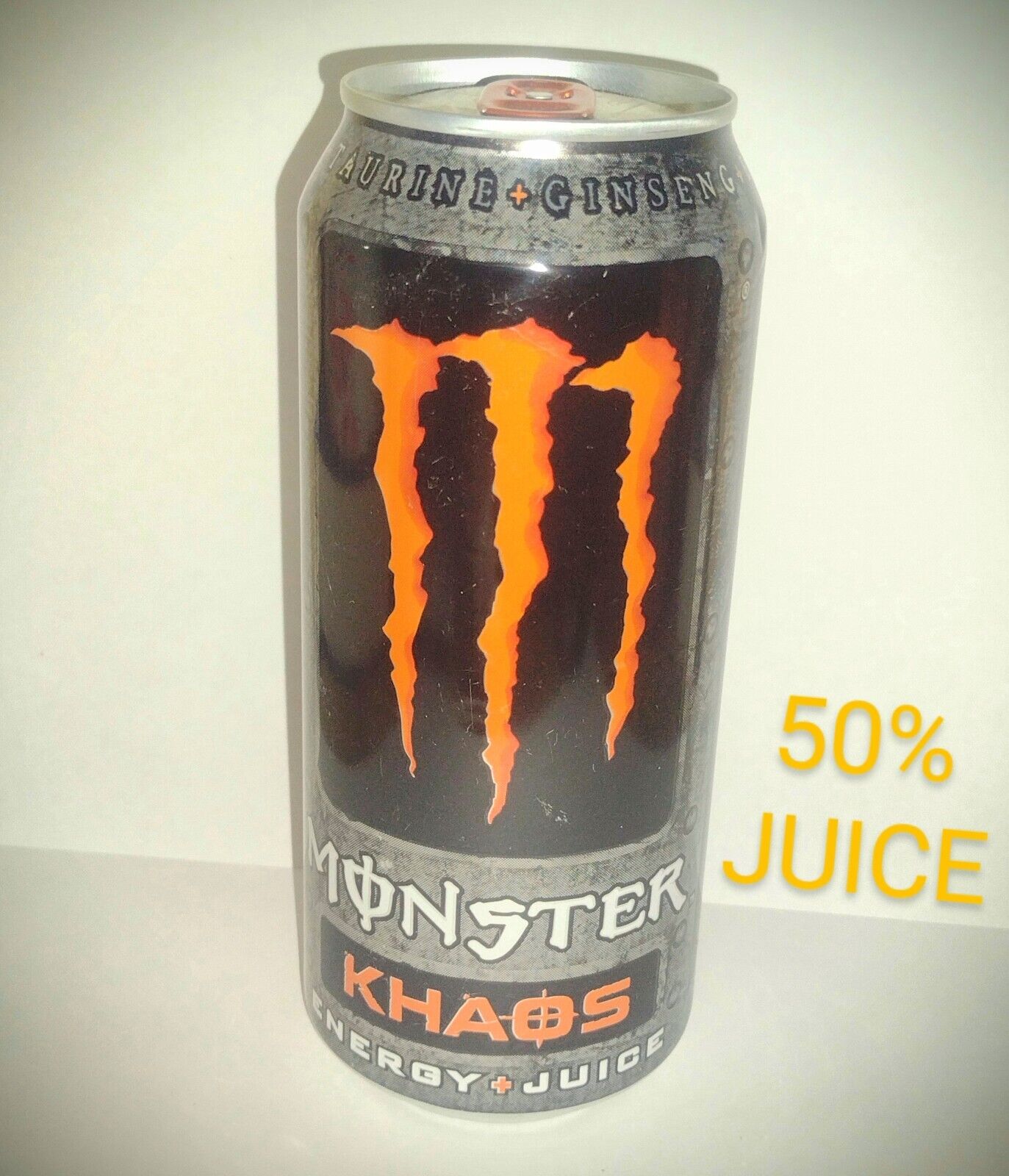 RARE! 2008 Monster Energy Drink KHAOS 50% Juice 028 REXAM RARE! 2008 Monster Energy Drink KHAOS 50% Juice 028 REXAM