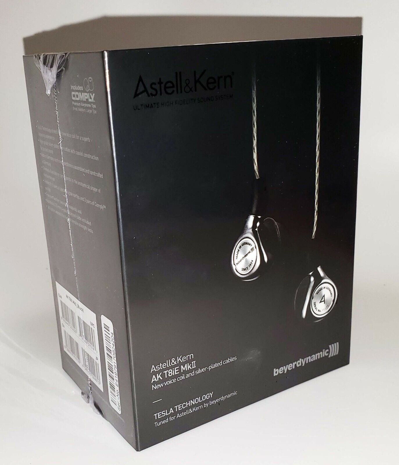 Astell&Kern AK T8iE MkII Tesla Driver In-Ear Headphones by Astell&Kern AK T8iE MkII Tesla Driver In-Ear Headphones by
