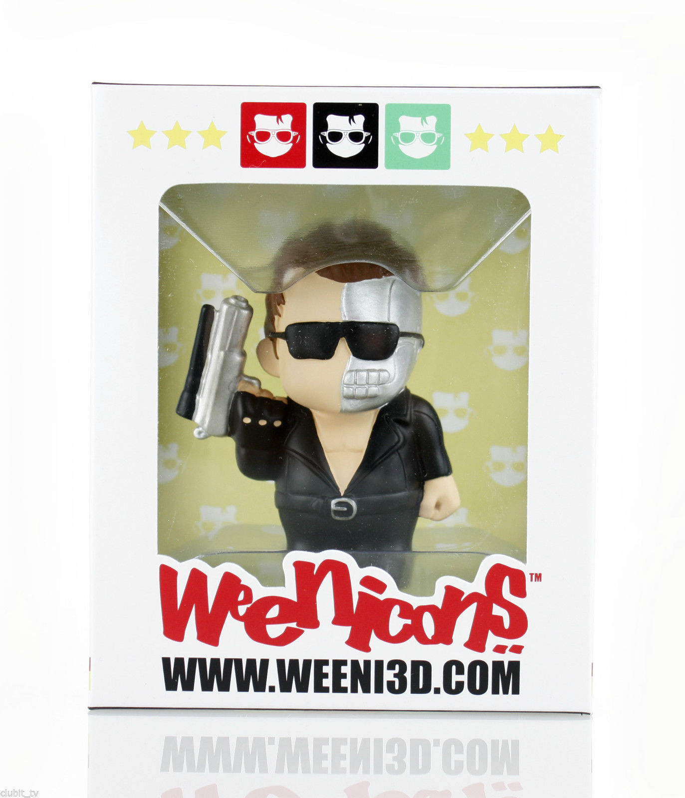 Weenicons Terminator Hasta La Vista Figure Da Collezione Nuovo Gioco Statuina