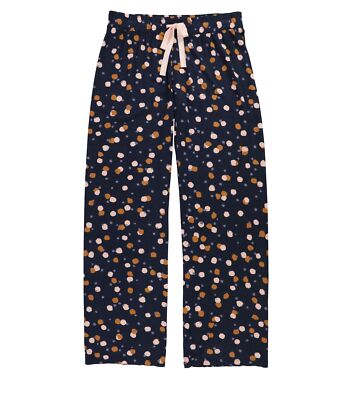P.J. Salvage Womens Confetti Chic Pajama Lounge Pants, Blue, Small
