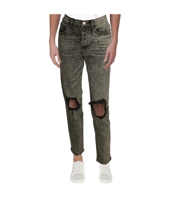 Dstld Womens Mom Relaxed Fit Jeans