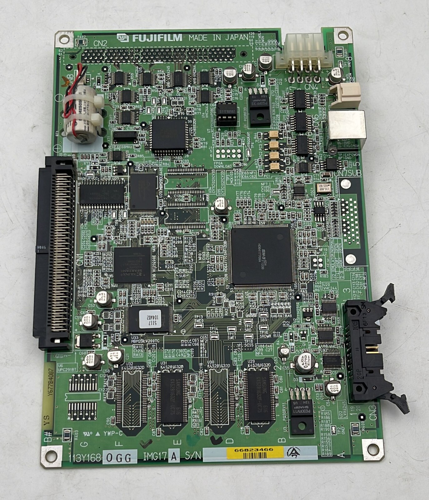 FujiFilm 113Y168 OGG IMG17 A PCB Circuit Board from Fujifilm