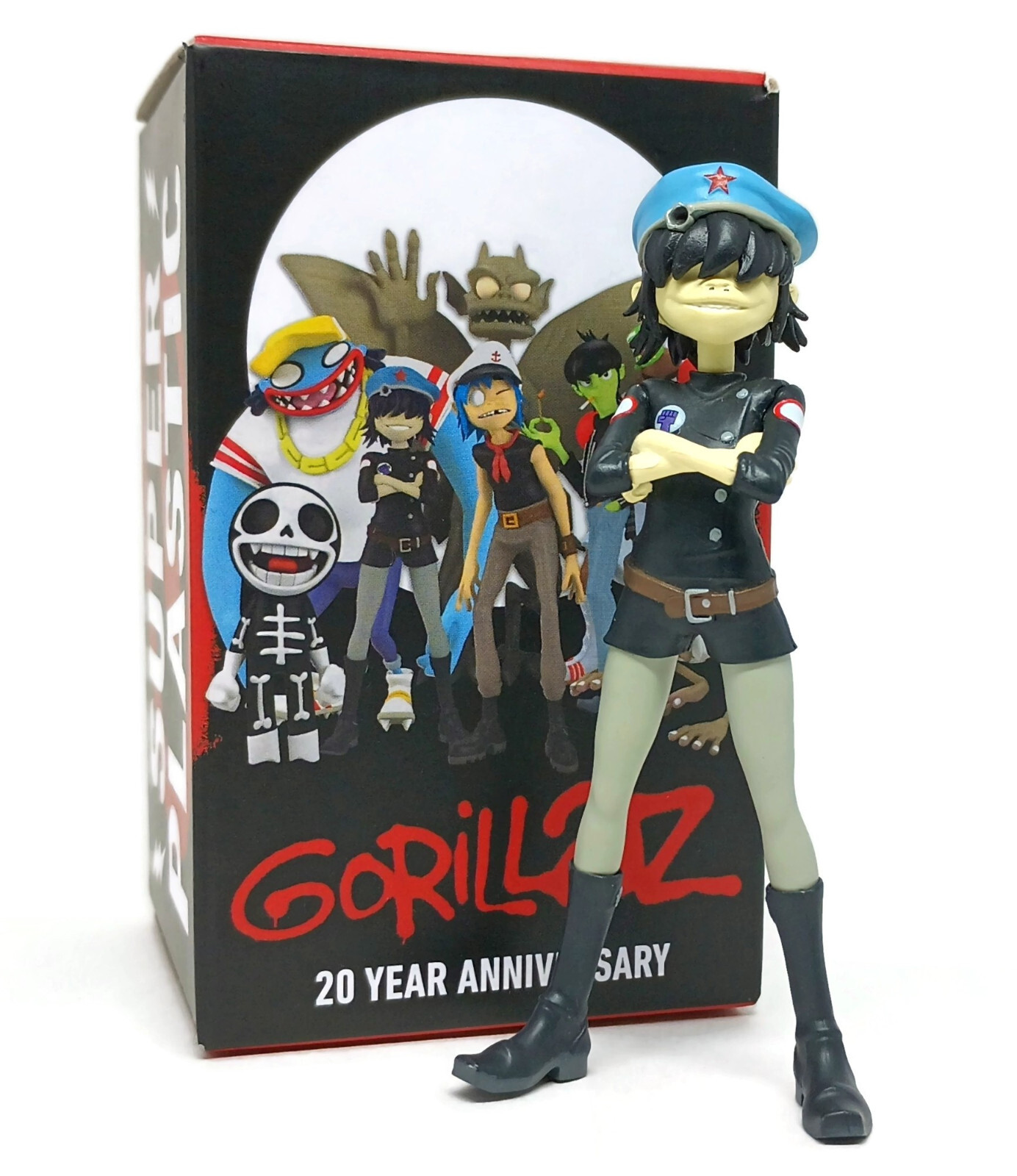 ゴリラズ Gorillaz kidrobot Red Edition 4体セット NEW Gorillaz kidrobot Red Edition 4 body set collection