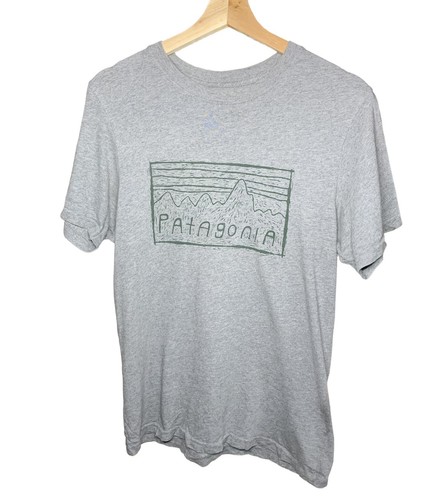 Patagonia Mens Short sleeve T-shirt Gray Size XS | eBay