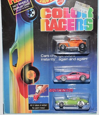 【激レア】Hotwheels Color Racers Vintage 1988 Hot Wheels Micro Color Racers Speed Machines