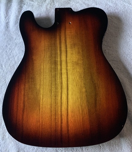 TELE BODY  60’s NitroThinSkinLacquer  3 Tone SUNBURST NOS  ORDER HERE JVGuitars
