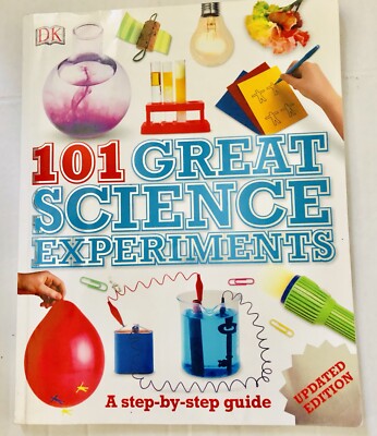 101 Great Science Experiments Step-by-Step Guide Book UPDATED Neil Ardley