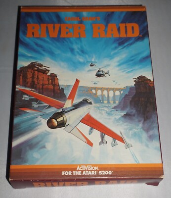 River Raid (Atari 5200) Complete In Box #1