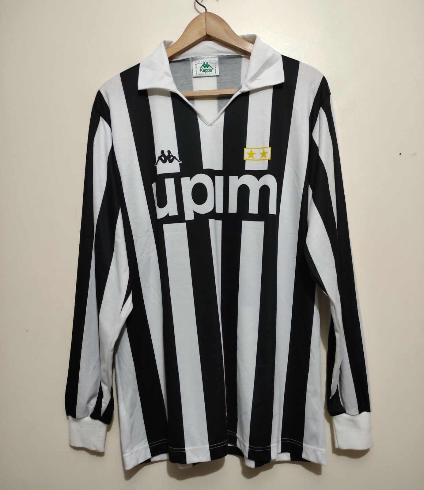 Juventus 1989 1990 Home Shirt Vintage Kappa Jersey Camiseta