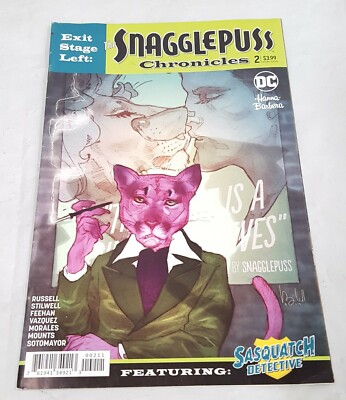 DC HAnna-Barbera Exit Stage Left The Snagglepuss Chronicles Comic Book Issue #2