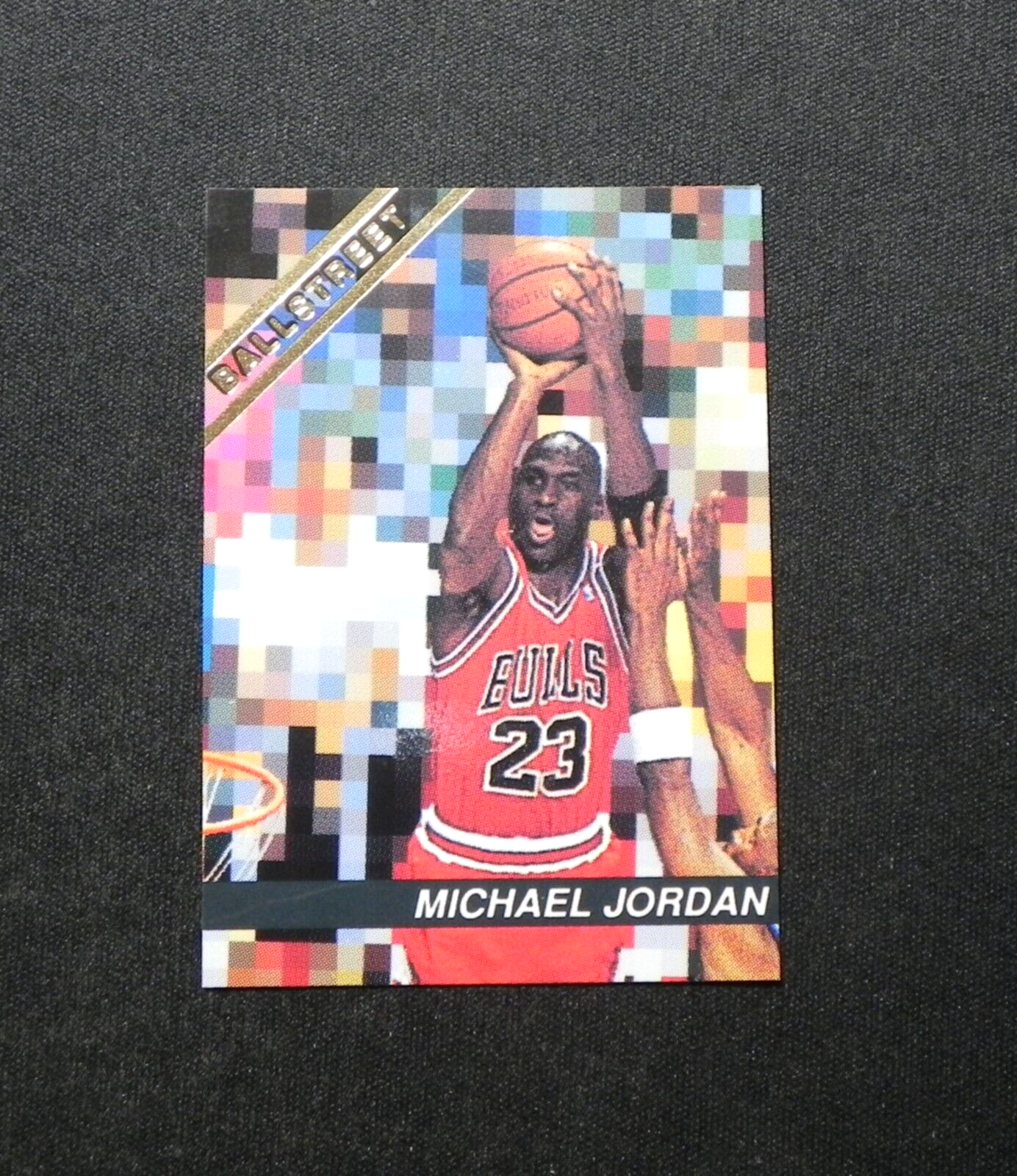MICHAEL JORDAN (1) 1992 Ballstreet Gold Card #10 _ Chicago