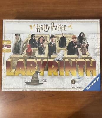 Harry Potter ''Labyrinth'' Board Game, Ages 7+, 2-4 Players, New Sealed