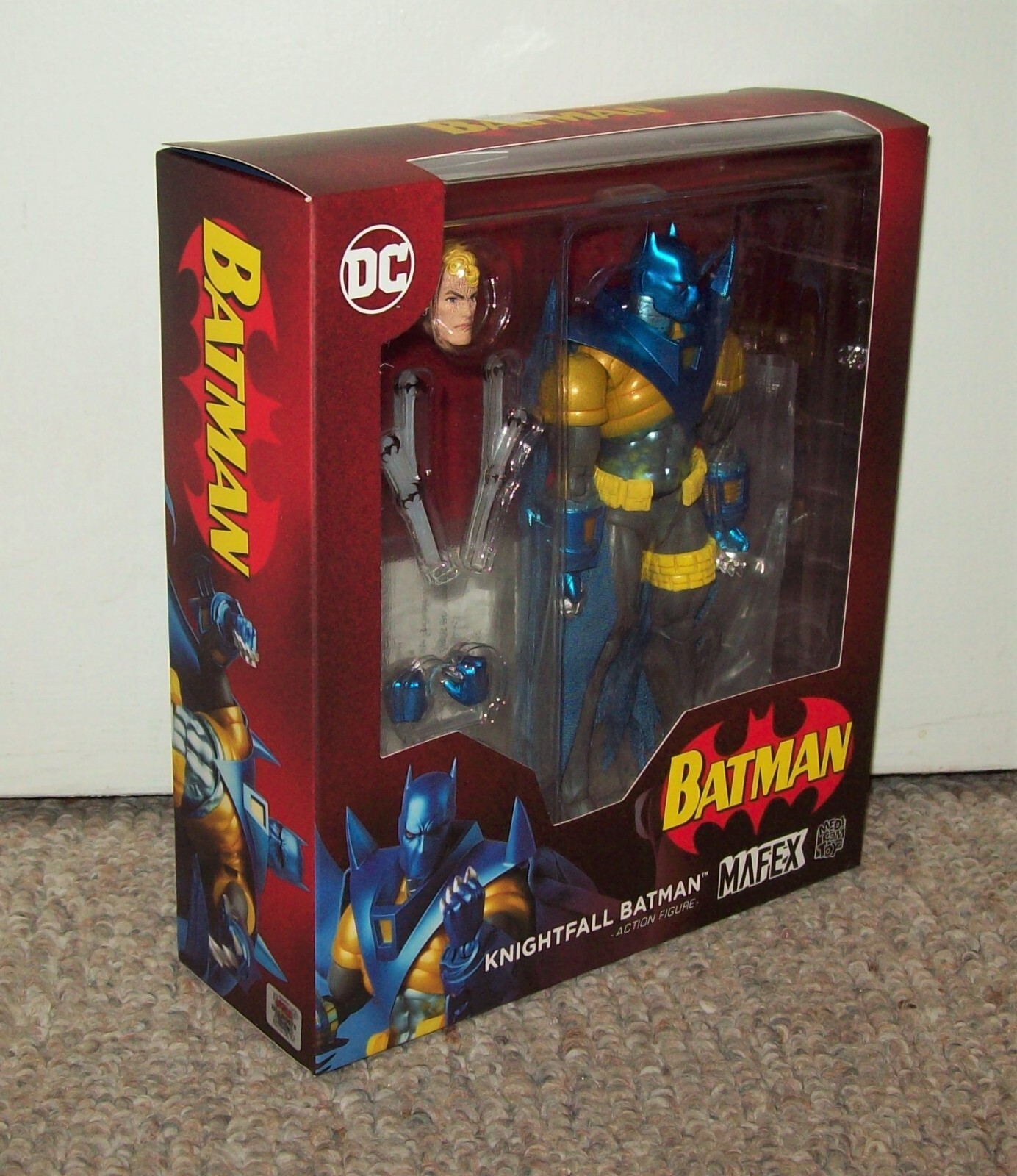 Misb Medicom Toy | Batman Knightfall Mafex No.144 Dc Azrael Misb Medicom Toy | Batman Knightfall Mafex No.144 Dc Azrael