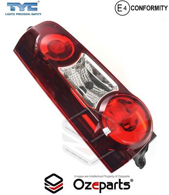LH LHS Left Tail Light Lamp For Citroen Berlingo Gen 4 2012~2017 Tinted Red