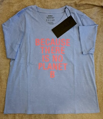 ECOALF THERE'S NO PLANET B, T-Shirt, Damen, XL, Modell Ramialf, neu mit Etikett