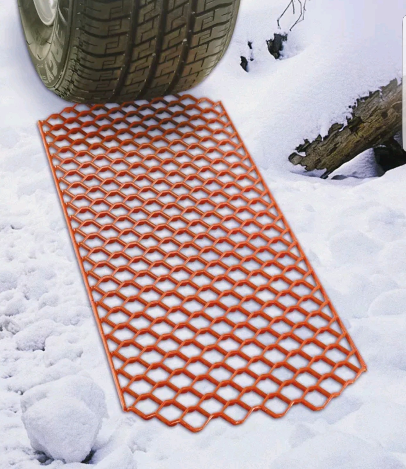 Summit Snow Grabber Traction Mats Car Tyre Snow Ice Mud Mat Heavy
