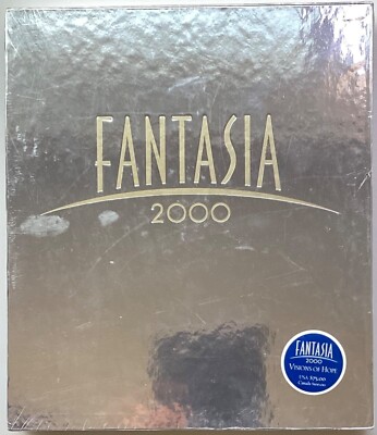 SEALED Fantasia 2000 by John Culhane (1999, Hardcover) NEW Silver Slipcase