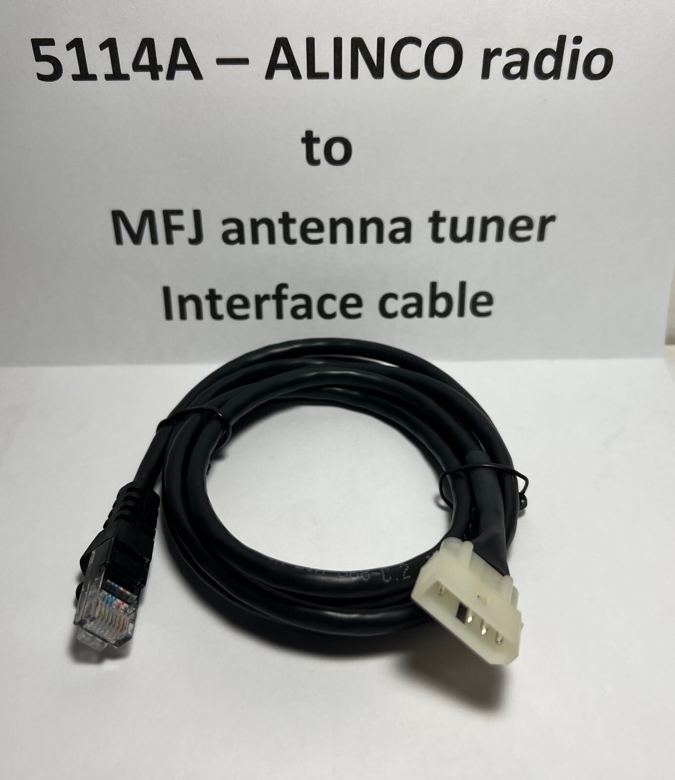 MFJ, -5114A type Interface Cable ALINCO to 925 927 928 929