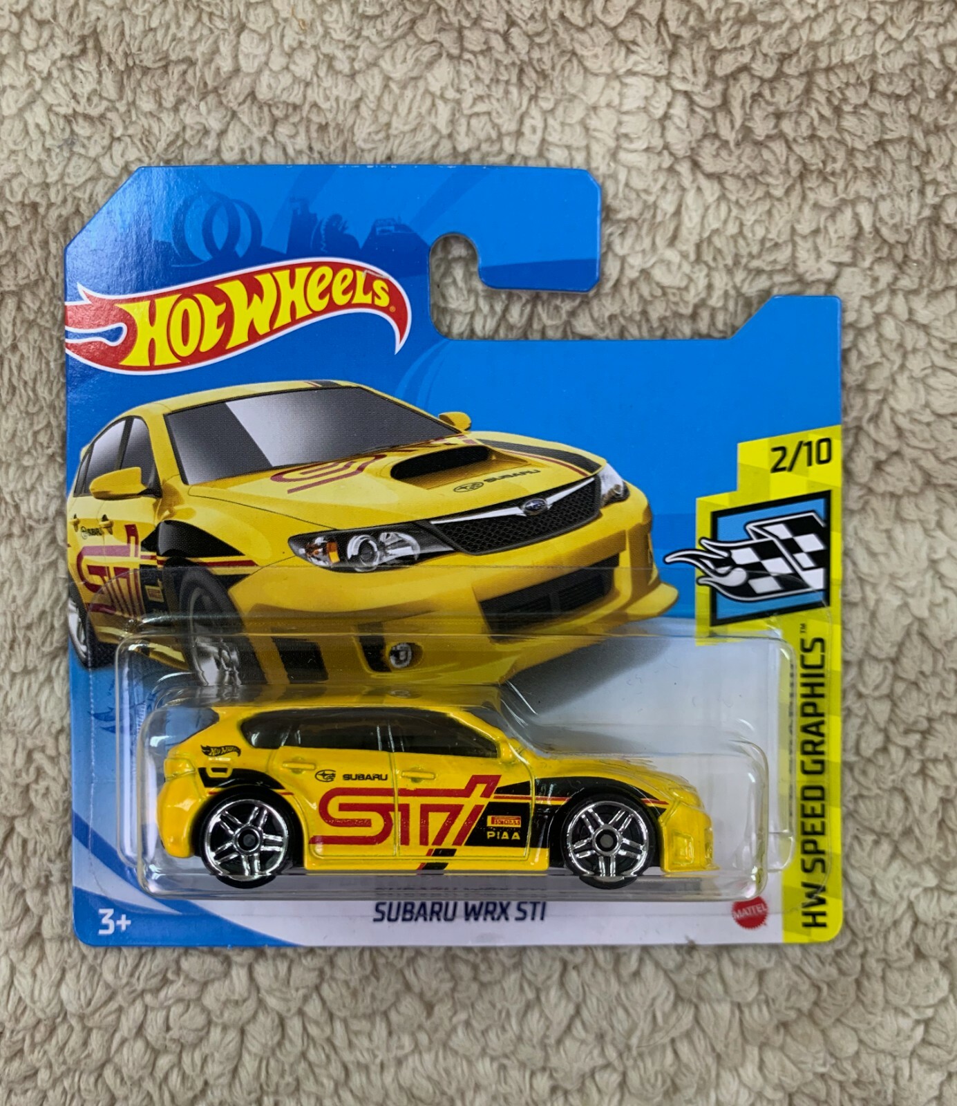 1/64 SUBARU スバル インプレッサ WRX STI GULF 1:64 Subaru Impreza WRX STI Model Car Collection Gift Alloy