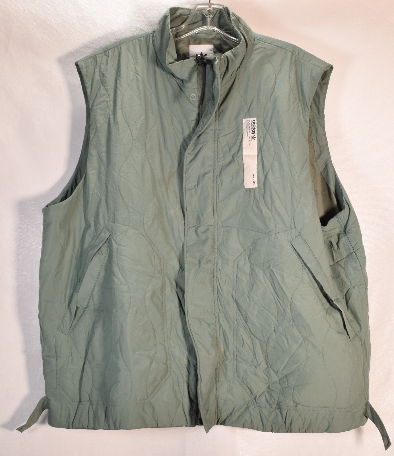 Adidas Mens Puffer Vest Mint Wos-91074 XL | eBay
