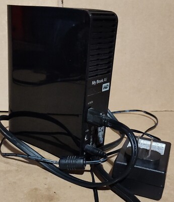 WD My Book 1TB External Hard Drive USB 2.0 & eSATA w/Power Supply & eSATA cable