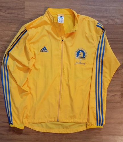 Adidas 2002 Boston Marathon Windbreaker Jacket Size 2XL