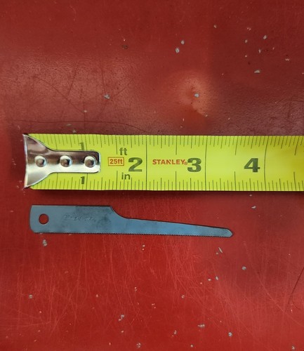 Snap On Air Saw Tool Blades 5pcs AT190-44A  New Sweden 32TPI READ DESCRIPTION