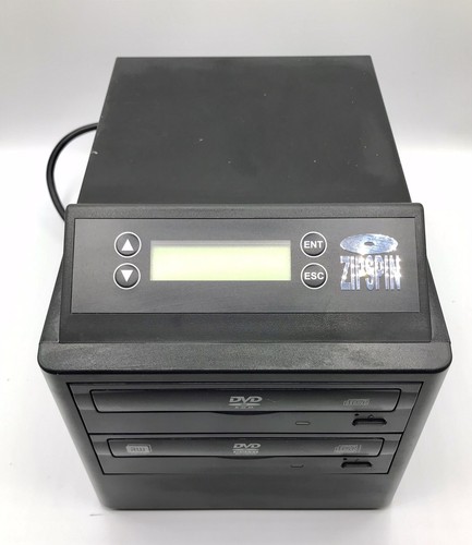 Zipspin CD & DVD Duplicator Model DVD-121-PRO burner copy transfer