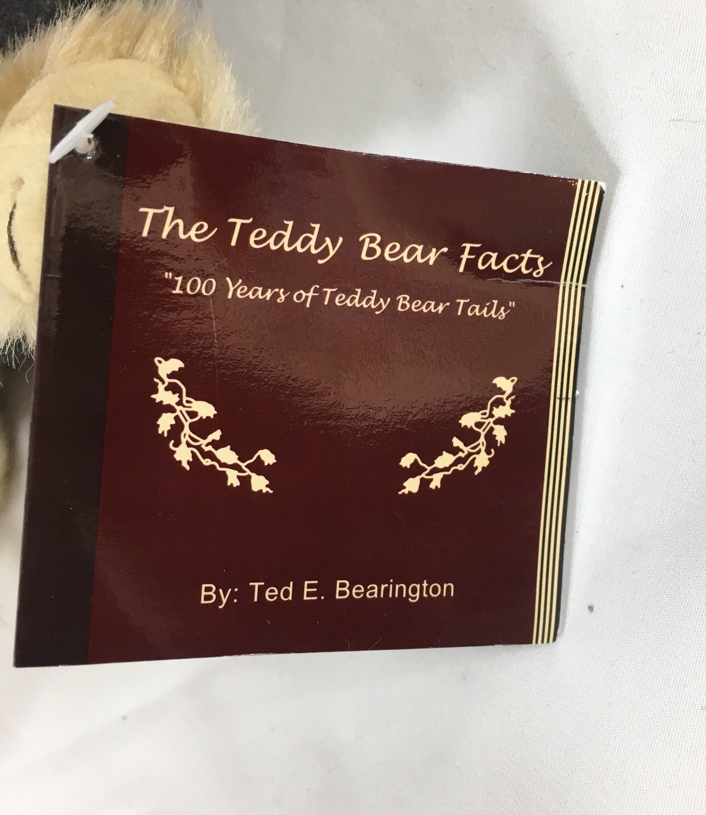 Ted E Bearington 100 Years Bear Faux Mohair 1902-2002 Limited Edition 1377 NEW