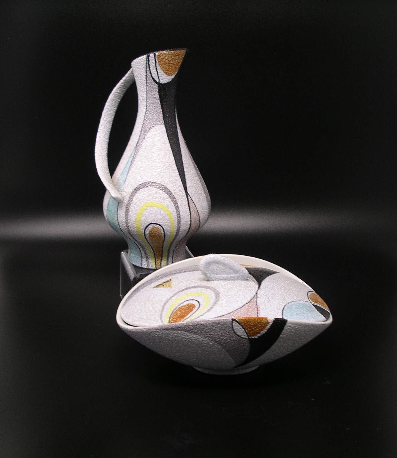 ビンテージgouda pottery Holland Rumba Flora 皿 ビンテージgouda pottery Holland Rumba Flora 皿