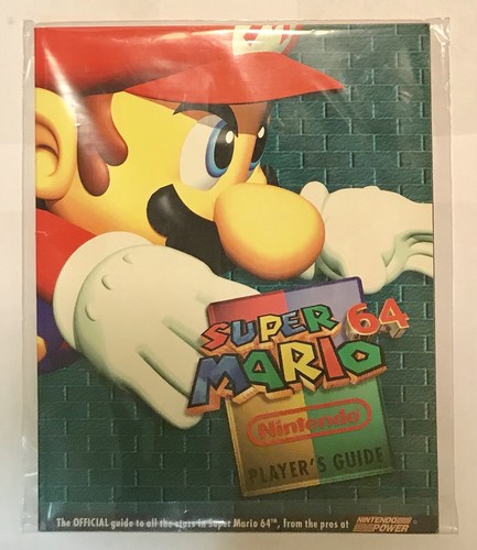 Super Mario 64 Nintendo Power Official Player's Guide N64 Strategy Book