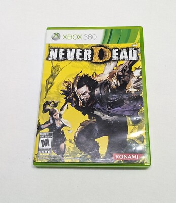 NeverDead (Microsoft Xbox 360, 2012) CIB, Mint Disc!