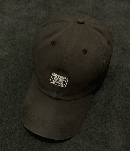 Kangol Mix Tape Black Sun Faded Baseball Cap Cotton Graphic