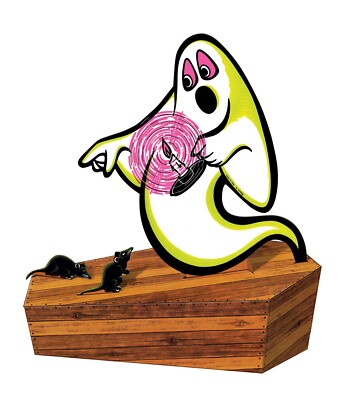 HALLOWEEN Decoration 3-D Spooky Centerpiece Vintage Beistle 1975 Reproduction