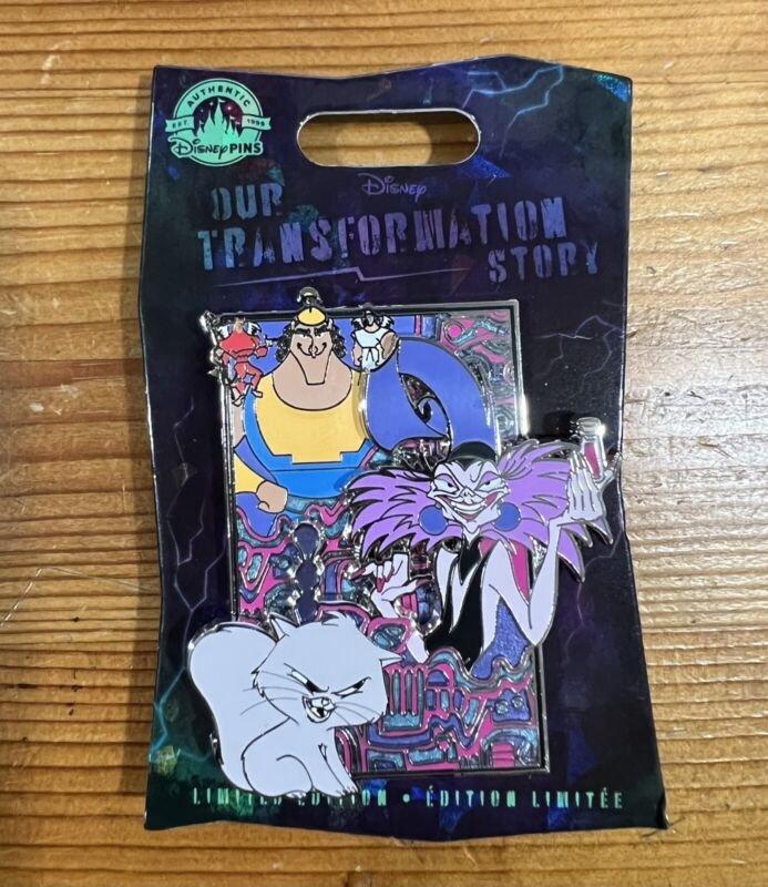Disney Our Transformation Story Yzma Pin LE Emperors New Groove
