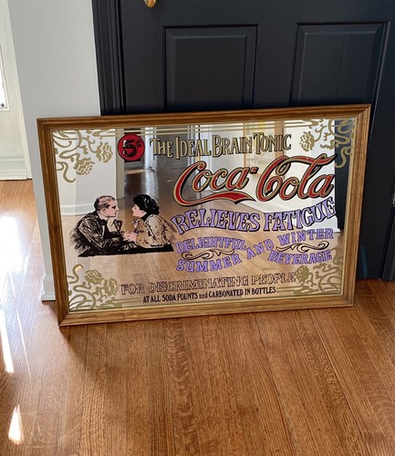 コカコーラ　Coca-cola PUB mirror sign　廃番品 楽天市場】パブサインミラー COCA-COLA ICE COLD コカコーラ