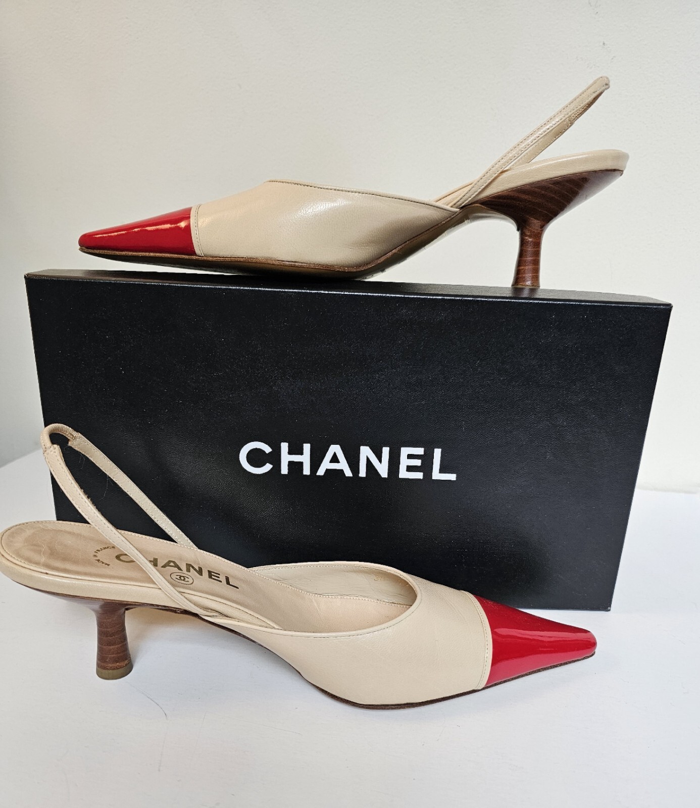 靴 CHANEL 38 CHANEL - CHANEL スニーカー 厚底 シューズ シャネル 38の通販 by