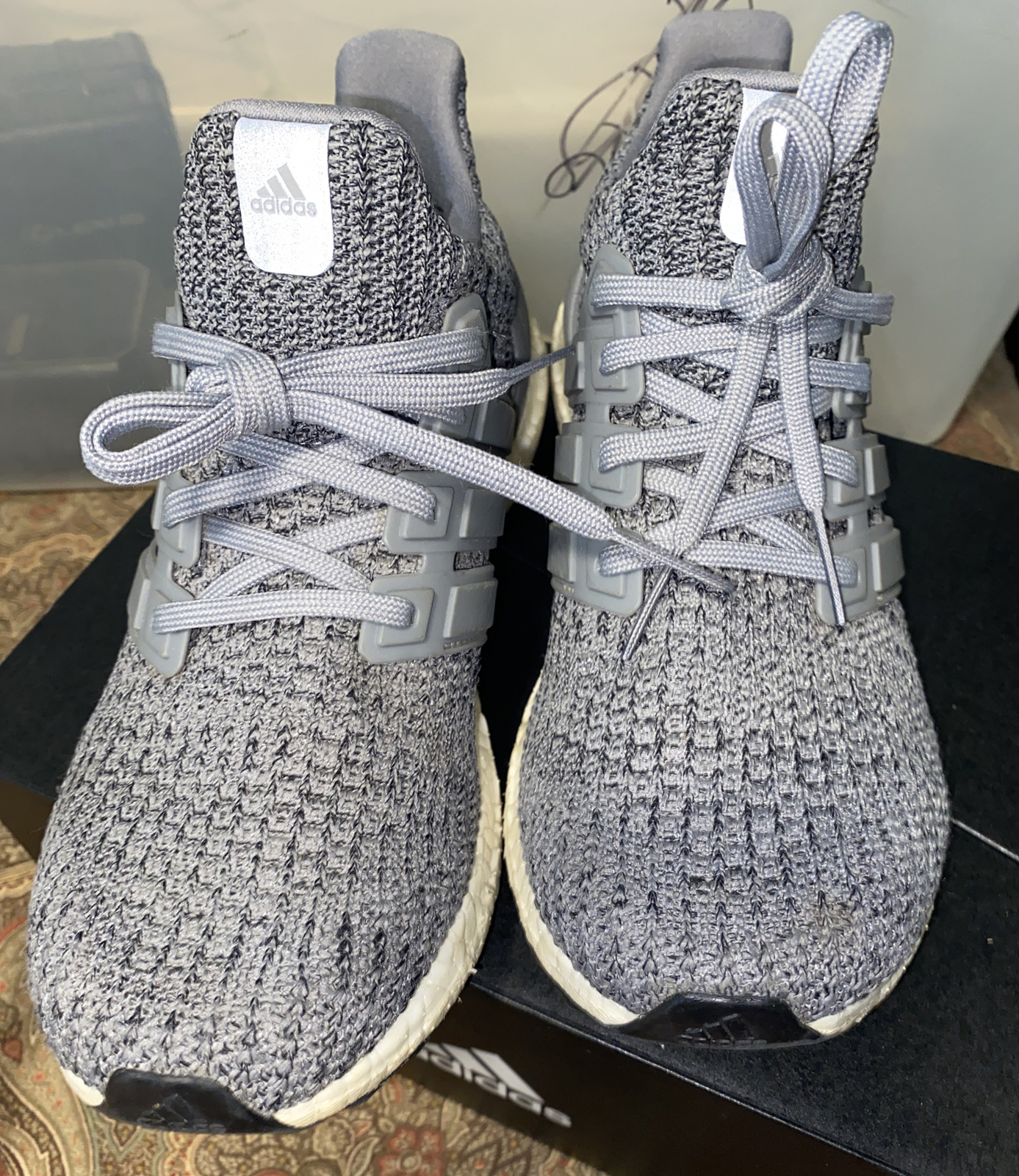Adidas Mens Ultraboost 4.0 Dna Grey 