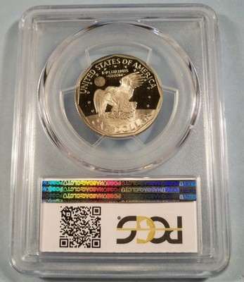 1979-S PCGS PR70DCAM SUSAN B ANTHONY DOLLAR T1 PROOF DEEP CAMEO $1 SBA PR 70 DC
