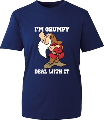 Grumpy tshirt, Funny Tshirt, Meme T-Shirt, Dwarft t shirt, Cartoon tee, gift top