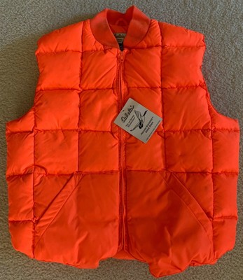 goose down hunting vest