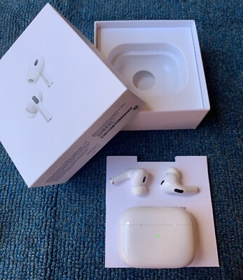 Apple Pro 2nd Generation Bluetooth Earbuds Earphone with Charging Case - White