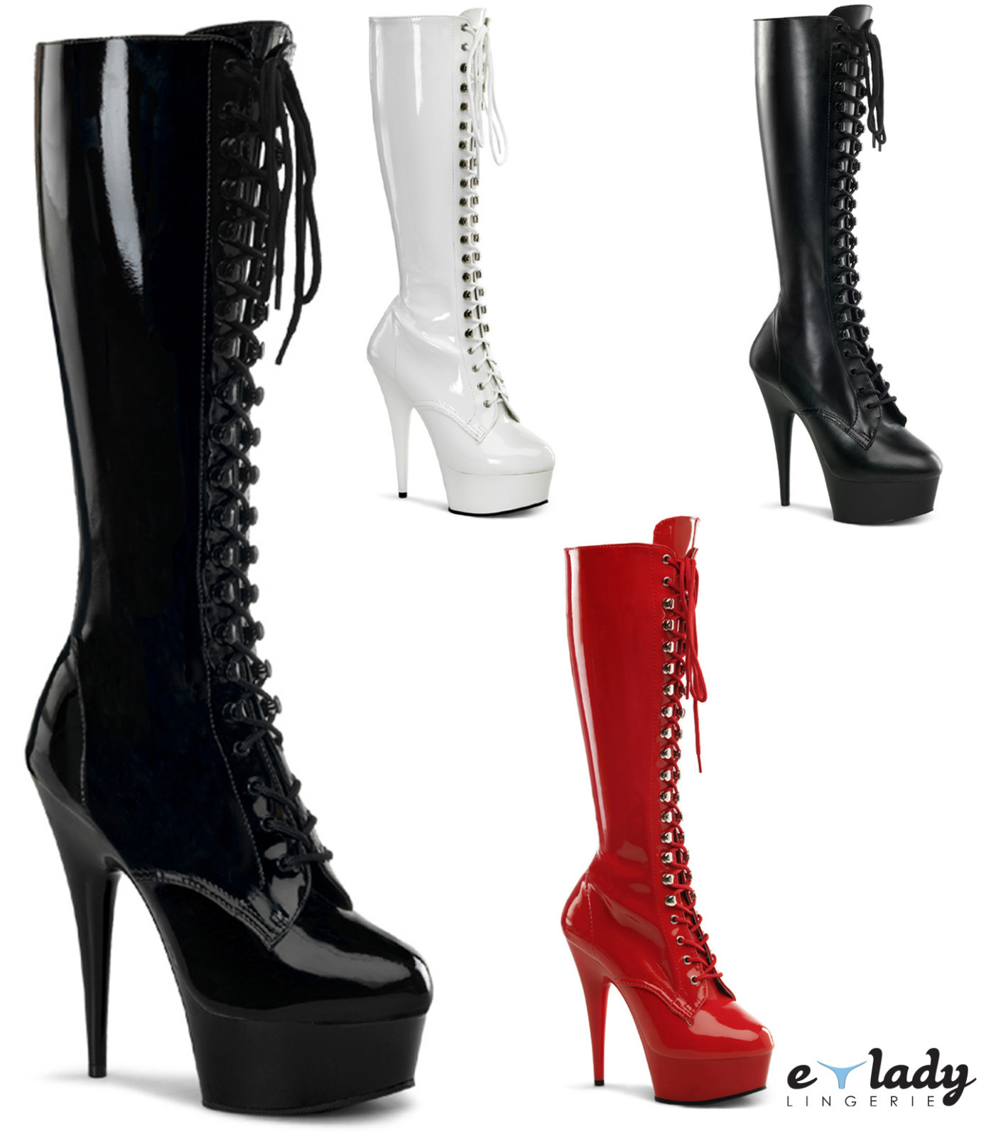 red platform boots fancy dress